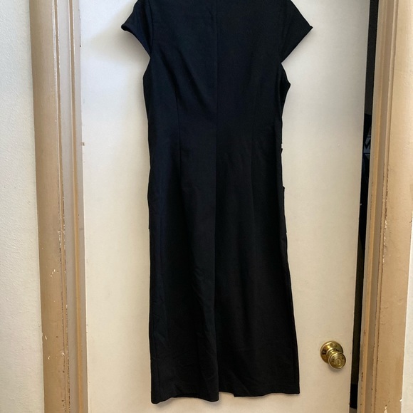 NY & Co Black Zipper Dress NWT - Picture 3 of 9